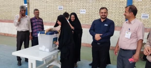 حضور دانشگاهیان مراکز تابعه دانشگاه ملی مهارت واحد استان سیستان وبلوچستان پای صندوق‌های رای 13