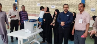 حضور دانشگاهیان مراکز تابعه دانشگاه ملی مهارت واحد استان سیستان وبلوچستان پای صندوق‌های رای 17