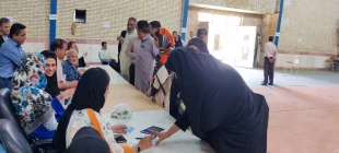 حضور دانشگاهیان مراکز تابعه دانشگاه ملی مهارت واحد استان سیستان وبلوچستان پای صندوق‌های رای 25