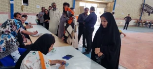 حضور دانشگاهیان مراکز تابعه دانشگاه ملی مهارت واحد استان سیستان وبلوچستان پای صندوق‌های رای 26