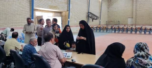 حضور دانشگاهیان مراکز تابعه دانشگاه ملی مهارت واحد استان سیستان وبلوچستان پای صندوق‌های رای 28