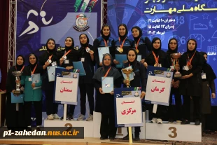 پایان رقابت‌های اولین المپیاد ورزش همگانی دانشجویان دختر دانشگاه ملی مهارت 3