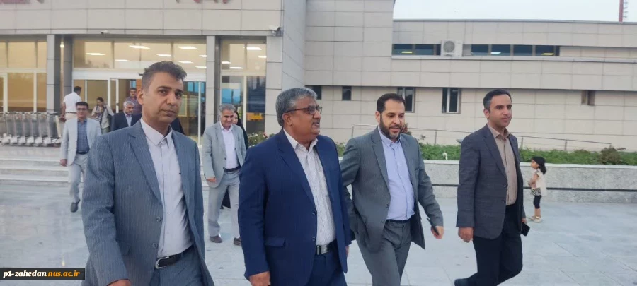 دکتر اوصالی معاون اداری، مالی و مدیریت منابع دانشگاه ملی مهارت کشور  از بخشهای مختلف آموزشکده های شهرستان زاهدان بازدید بعمل آوردند. 2