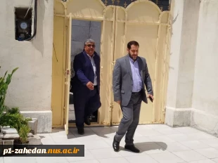 دیدار معاون اداری،مالی و مدیریت منابع دانشگاه ملی مهارت کشور با مادر شهیدان ارجمندی (مادر 3 شهید) 2