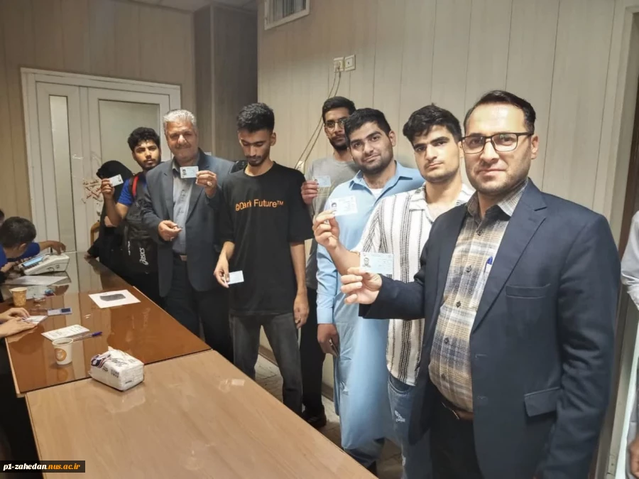 حضورکاروان ورزشی دانشگاه ملی مهارت واحد استان سیستان وبلوچستان در پای صندوق رای 4