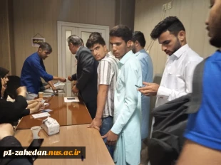 حضورکاروان ورزشی دانشگاه ملی مهارت واحد استان سیستان وبلوچستان در پای صندوق رای 6