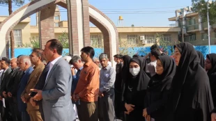 تجمع دانشگاهیان دانشگاه ملی مهارت واحد استان سیستان و بلوچستان در حمایت از سپاه پاسداران انقلاب اسلامی 10