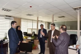 بازدید سرپرست دانشگاه ملی مهارت از معاونت پژوهش و فناوری، اداره‌کل فناوری اطلاعات و ارتباطات و هسته گزینش 3