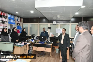 بازدید سرپرست دانشگاه ملی مهارت از معاونت اداری، مالی و مدیریت منابع دانشگاه 3
