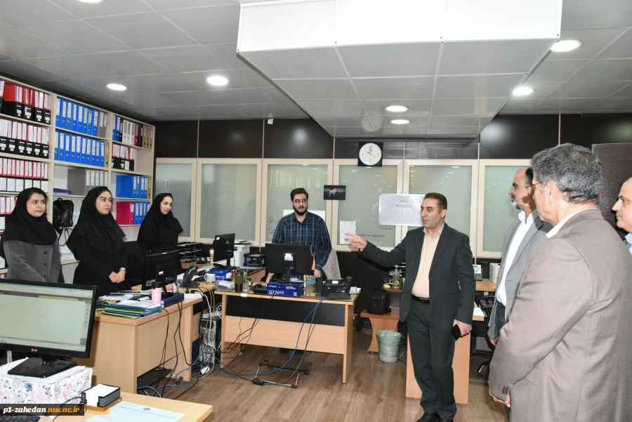 بازدید سرپرست دانشگاه ملی مهارت از معاونت اداری، مالی و مدیریت منابع دانشگاه 3