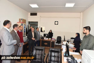 بازدید سرپرست دانشگاه ملی مهارت از معاونت اداری، مالی و مدیریت منابع دانشگاه 5