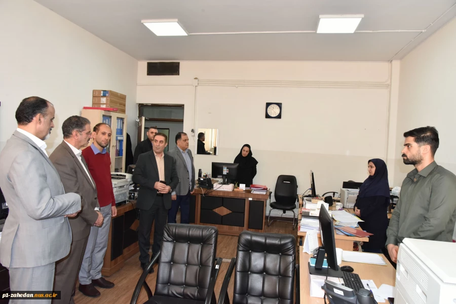 بازدید سرپرست دانشگاه ملی مهارت از معاونت اداری، مالی و مدیریت منابع دانشگاه 5