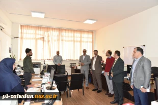بازدید سرپرست دانشگاه ملی مهارت از معاونت اداری، مالی و مدیریت منابع دانشگاه 6