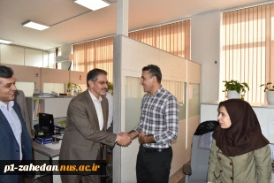 بازدید سرپرست دانشگاه ملی مهارت از معاونت اداری، مالی و مدیریت منابع دانشگاه 7