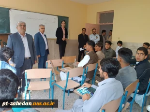 بازدید شورای معاونین دانشگاه ملی مهارت واحد استان سیستان و بلوچستان از آموزشده ملی مهارت شهید عارفی زاهدان 4