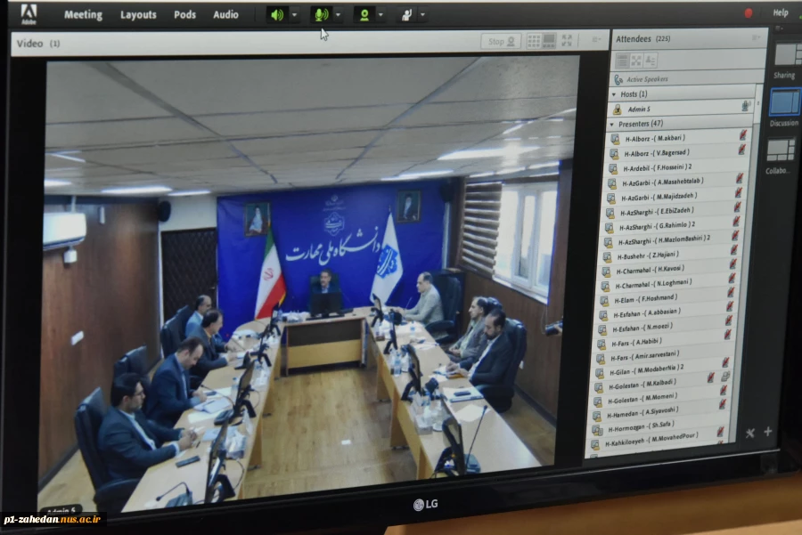 اولین نشست سرپرست دانشگاه ملی مهارت و هیئت رئیسه دانشگاه با اعضای هیئت علمی 3