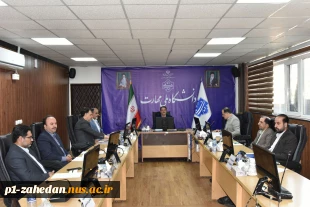 اولین نشست سرپرست دانشگاه ملی مهارت و هیئت رئیسه دانشگاه با اعضای هیئت علمی 5