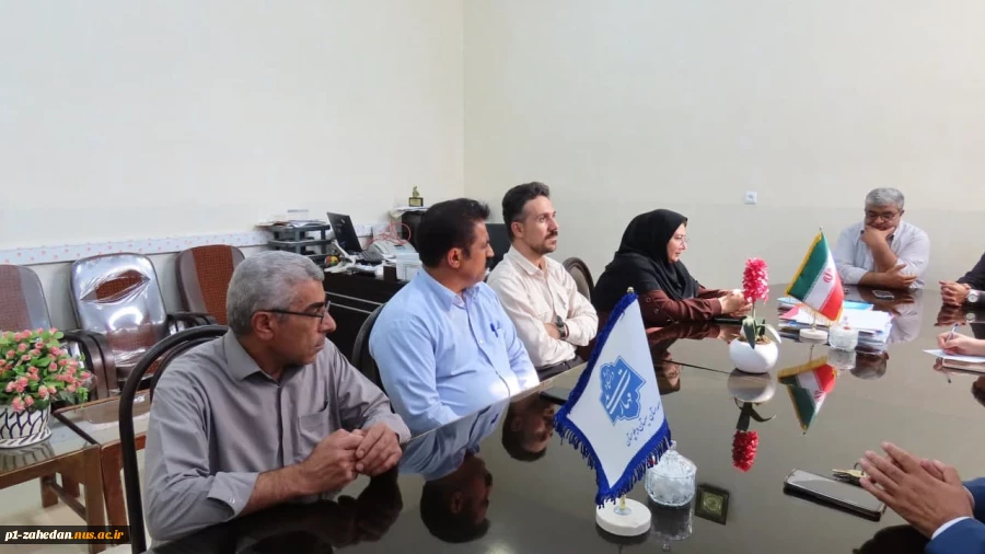نشست ریاست دانشگاه ملی مهارت واحد استان سیستان وبلوچستان با همکاران حوزه آموزش، پژوهش وفناوری استان 2