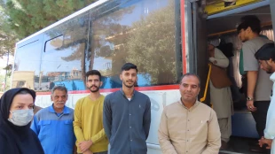 اهداء خون توسط کارکنان،اساتید ودانشجویان دانشگاه ملی مهارت واحد استان سیستان وبلوچستان 2