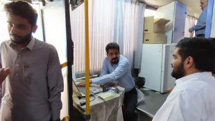 اهداء خون توسط کارکنان،اساتید ودانشجویان دانشگاه ملی مهارت واحد استان سیستان وبلوچستان 12