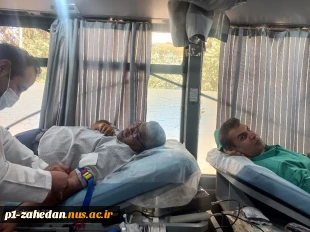 اهداء خون توسط کارکنان،اساتید ودانشجویان دانشگاه ملی مهارت واحد استان سیستان وبلوچستان 15