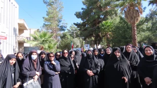 شرکت دانشگاهیان دانشگاه ملی مهارت واحد استان سیستان و بلوچستان در راهپیمایی 13 آبان 3