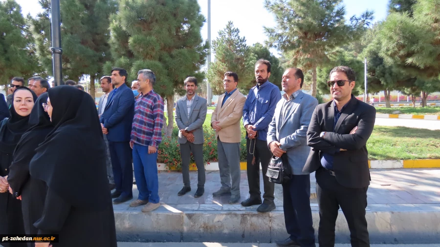 شرکت دانشگاهیان دانشگاه ملی مهارت واحد استان سیستان و بلوچستان در راهپیمایی 13 آبان 11