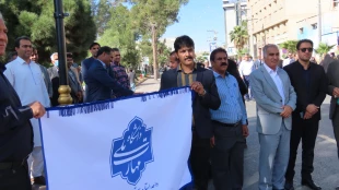 شرکت دانشگاهیان دانشگاه ملی مهارت واحد استان سیستان و بلوچستان در راهپیمایی 13 آبان 13