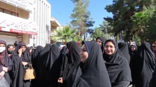 شرکت دانشگاهیان دانشگاه ملی مهارت واحد استان سیستان و بلوچستان در راهپیمایی 13 آبان 15