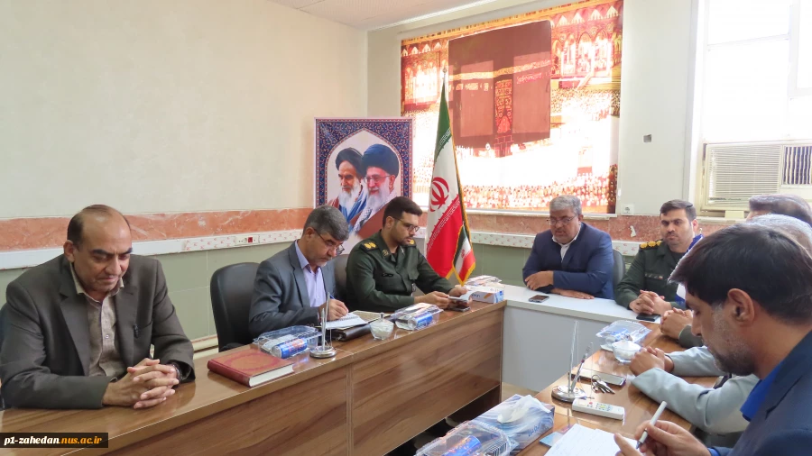 مراسم تکریم و معارفه فرمانده پایگاه مقاومت بسیج کارمندان دانشگاه ملی مهارت واحد استان سیستان و بلوچستان  6