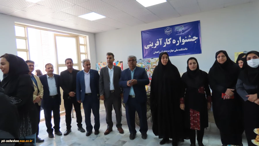 برگزاری جشنواره کار آفرینی در آموزشکده ملی مهارت دختران زاهدان 3