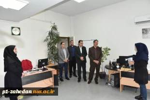 بازدید سرپرست دانشگاه ملی مهارت از معاونت آموزشی دانشگاه 3