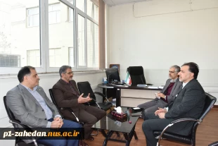 بازدید سرپرست دانشگاه ملی مهارت از معاونت آموزشی دانشگاه 4