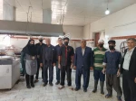 بازدید دکتر محمدقاسمی ریاست دانشگاه ملی مهارت واحد استان سیستان و بلوچستان از سلف سرویس و آشپزخانه مرکزی دانشگاه  4