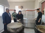 بازدید دکتر محمدقاسمی ریاست دانشگاه ملی مهارت واحد استان سیستان و بلوچستان از سلف سرویس و آشپزخانه مرکزی دانشگاه  6