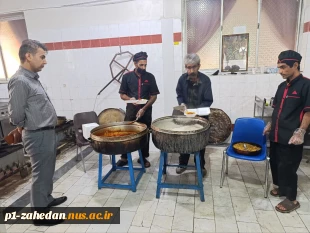 توزیع غذای گرم بین نیازمندان حاشیه شهر زاهدان  توسط کانون های بسیج دانشگاه ملی مهارت واحد استان سیستان و بلوچستان 3