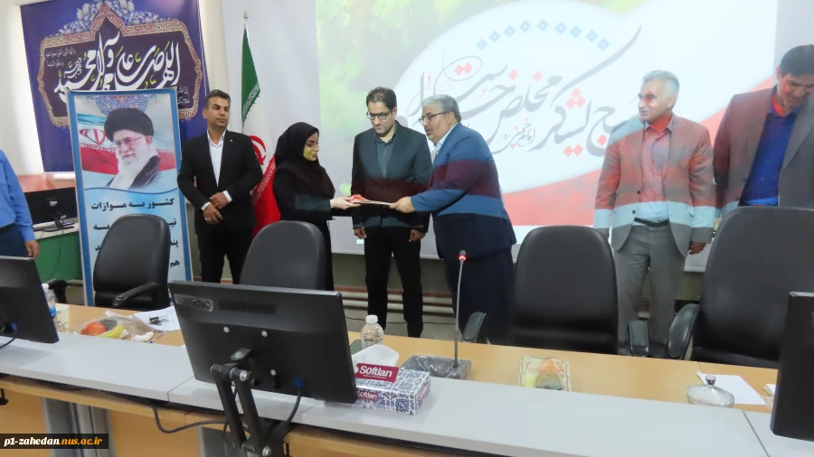 برگزاری جلسه ی شورای اداری و گرامیداشت هفته بسیج در دانشگاه ملی مهارت واحد استان سیستان و بلوچستان 5