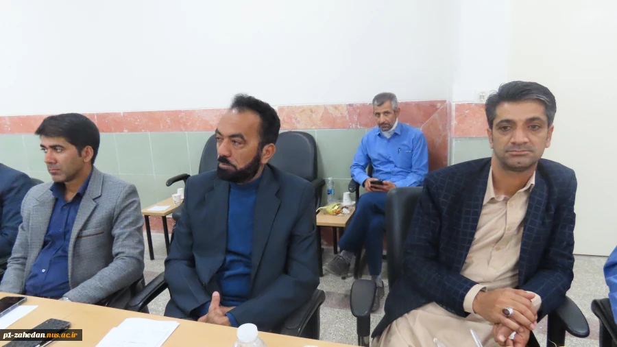 برگزاری جلسه ی شورای اداری و گرامیداشت هفته بسیج در دانشگاه ملی مهارت واحد استان سیستان و بلوچستان 8