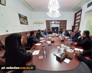 سرپرست دانشگاه ملی مهارت در جلسه شورای اداری دانشگاه واحد استانی سیستان و بلوچستان:
جذب هیئت علمی با اولویت بومی‌پذیری در دستور کار دانشگاه ملی مهارت قرار دارد 2