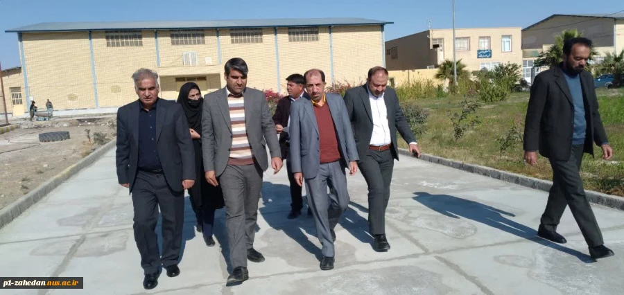 بازدید مشاور رئیس و سرپرست اداره‌کل نظارت، ارزیابی و تضمین کیفیت دانشگاه ملی مهارت کشور آموزشکده فرخی سیستانی زابل 2