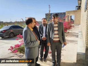 بازدید مشاور رئیس و سرپرست اداره‌کل نظارت، ارزیابی و تضمین کیفیت دانشگاه ملی مهارت کشور آموزشکده فرخی سیستانی زابل 4