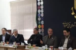 نشست سرپرست دانشگاه ملی مهارت با هیئت مدیره مجمع خیرین توسعه و ترویج آموزش‌های فنی و حرفه‌ای استان خراسان رضوی 4