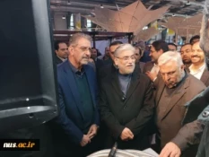 بازدید وزیر علوم، تحقیقات و فناوری از غرفه دانشگاه ملی مهارت در بیست و پنجمین نمایشگاه پژوهش، فناوری و فن‌بازار 2