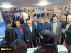 بازدید وزیر علوم، تحقیقات و فناوری از غرفه دانشگاه ملی مهارت در بیست و پنجمین نمایشگاه پژوهش، فناوری و فن‌بازار 6