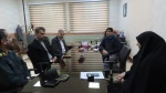 دیدار رییس کلانتری 11 و هیئت همراه با مسئولین دانشگاه ملی مهارت واحد استانی سیستان و بلوچستان در محل دانشگاه  2