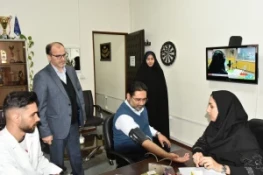 پویش ایستگاه سلامت در سازمان مرکزی دانشگاه ملی مهارت 4
