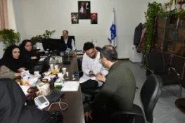 پویش ایستگاه سلامت در سازمان مرکزی دانشگاه ملی مهارت 6