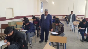 بازدید رییس دانشگاه ملی مهارت واحد استانی سیستان و بلوچستان و هیئت همراه از  از حوزه های امتحانی آموزشکده های شهرستان زاهدان 2