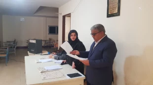 بازدید رییس دانشگاه ملی مهارت واحد استانی سیستان و بلوچستان و هیئت همراه از  از حوزه های امتحانی آموزشکده های شهرستان زاهدان 3