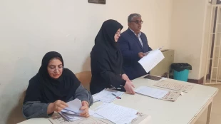 بازدید رییس دانشگاه ملی مهارت واحد استانی سیستان و بلوچستان و هیئت همراه از  از حوزه های امتحانی آموزشکده های شهرستان زاهدان 4